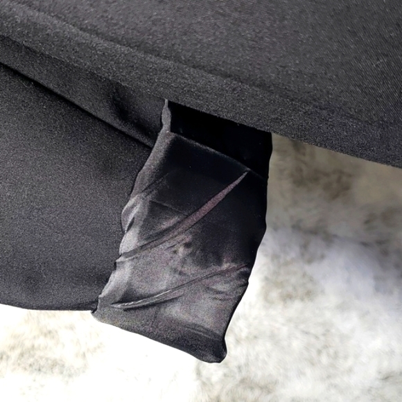 Calvin Klein Black Polyester Rayon Spandex Women's Jacket 🧥 Size 14 - Picture 4 of 15